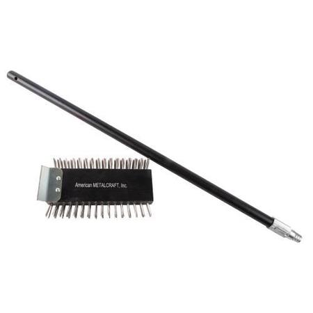 AMERICAN METALCRAFT 30 in Dual Broiler Brush 1423